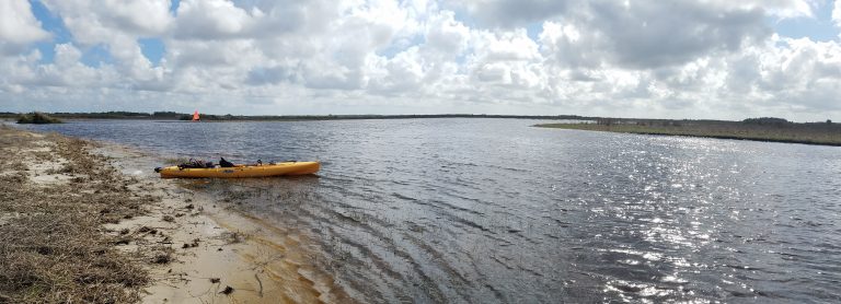 Hobie Kayak in St. Johns River