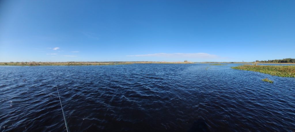 convergence of channels on the St. Johns River