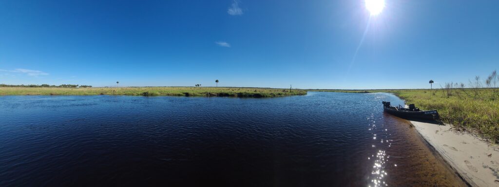 Panorama on the St. Johns River near 528