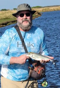 Another Shad Caught on the Fly