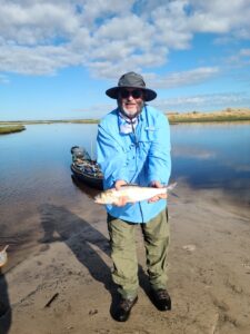 Ray with a Nice Shad at Second Junction