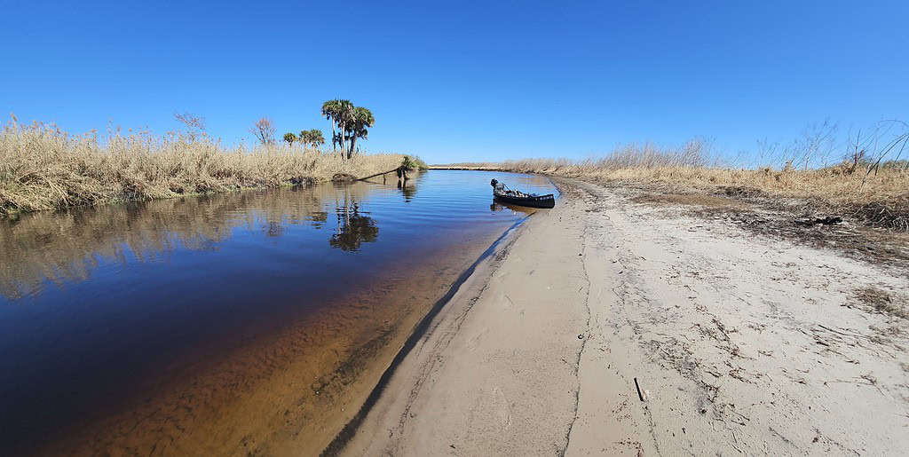 Panorama of the Canoe North of SR50
