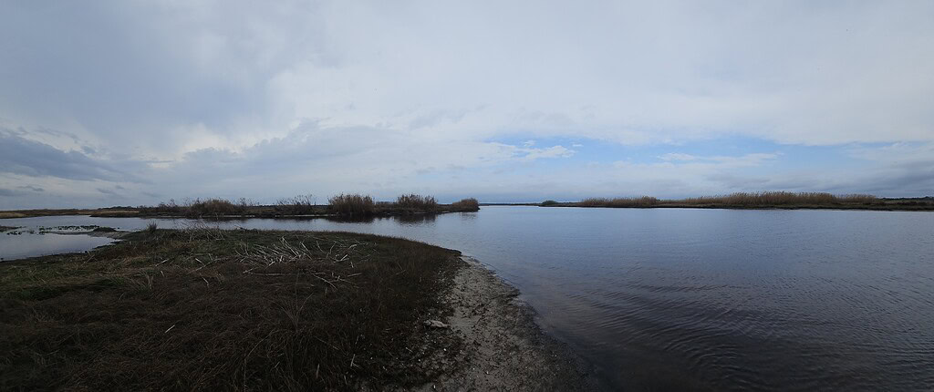 Panorama at the mouth of the Econ