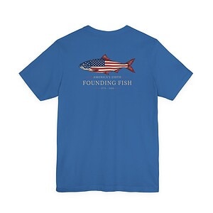 Limited Edition Founding Fish America 250th T-shirt